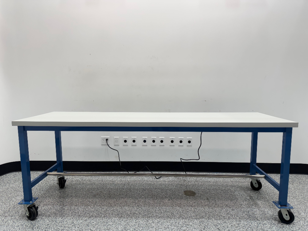 Image of Global Industrial 8' Rolling Lab Bench